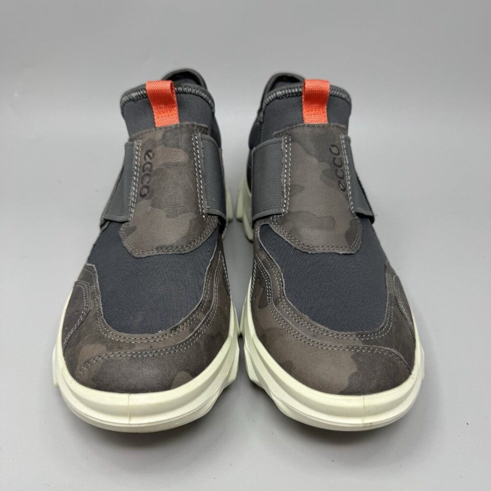 Ecco Sport MX Low Womens Size 8-8.5 Brown Camo Slip On Shoes Sneakers - Picture 7 of 10